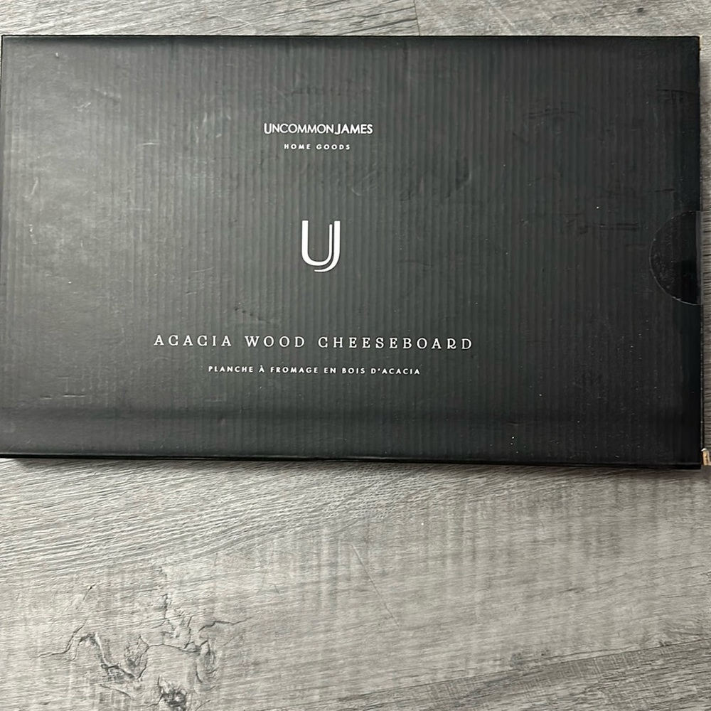 Uncommon James Acacia Wood Cheeseboard